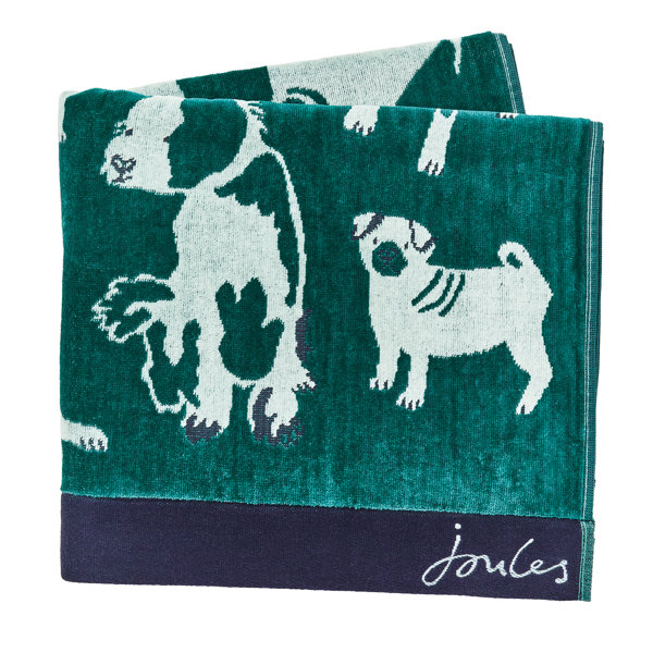 Dog print 2024 hand towels